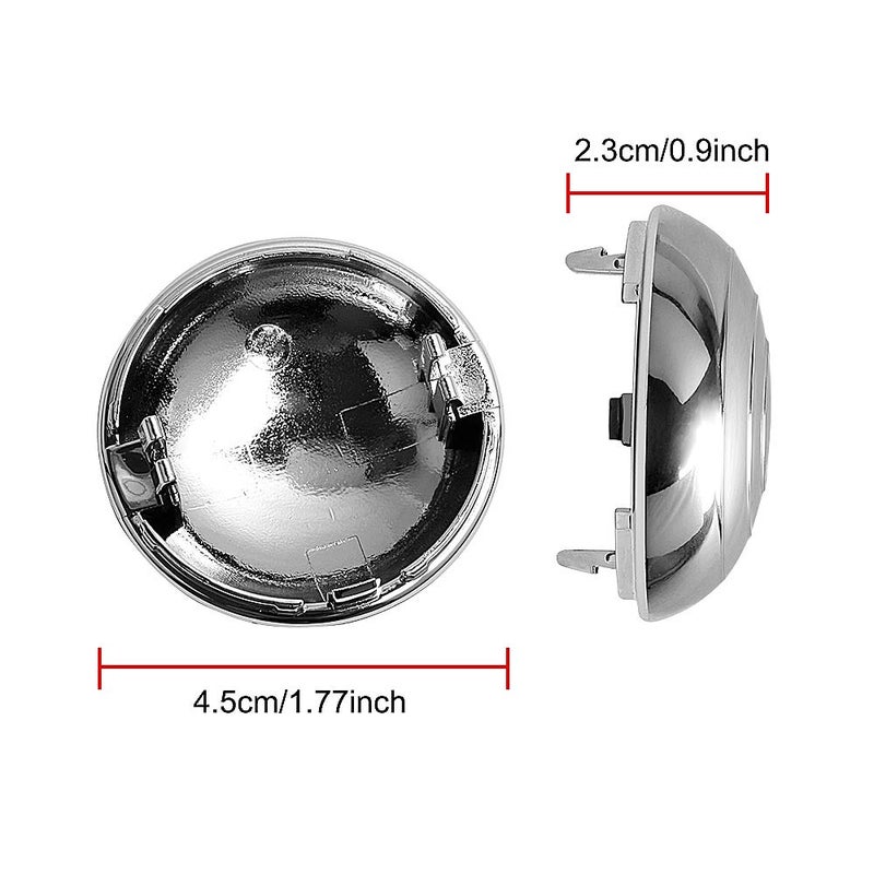 BASIKER Fit for Shifter Knob Chrome Cap with Stronger Clips Ford F-150 2004-2005 OEM 4L3Z-7213-BA Triple Chrome Plated Install in Seconds - Image 3